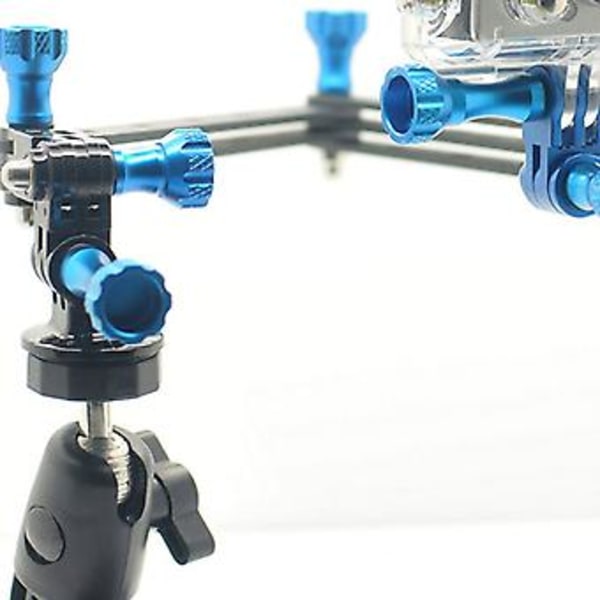 Kompaktkamera Deler Actionkamera Tripod Monopod Feste Tommelskrue Aluminiumslegering Lang/Kort Tredelt Kameraskrue