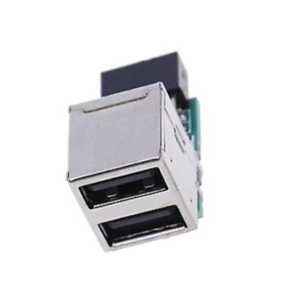 1kpl Sisäinen Emolevyn 9-nastainen - 2 Portin USB 2.0 A Naarasadapteri