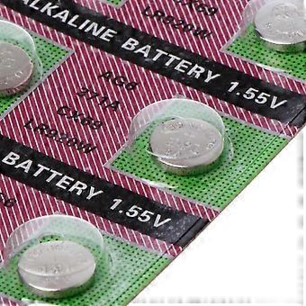 AG6 Engangsbatteri Alkalisk Knappcellebatteri SR920SW LR920 SR927 L921 LR69 SR920 for Klokke Fjernkontroll-10 stk