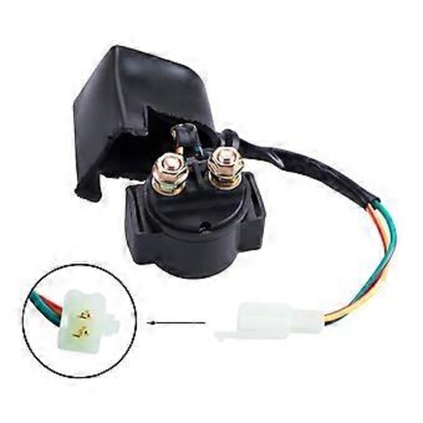 Professionell Startrelä Solenoid för Motorcykeldelar för 4-takts Gy6 Motor