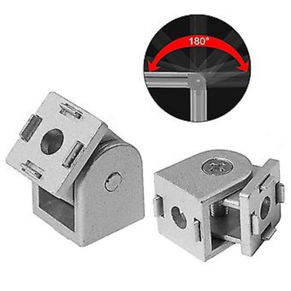 2 kpl Alloy Pivot Extrus -profiilille 2020 Joustava Pivot 20