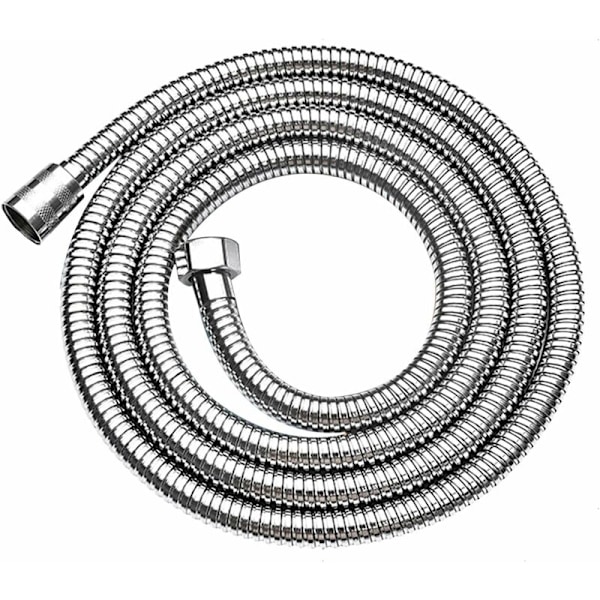 Shower Hose 1.5m, Anti-Kink Double Protection Shower Hose, Corrosion Resistant Shower Hose, Stainless Steel Hose for Shower Head - RWFhower Hose