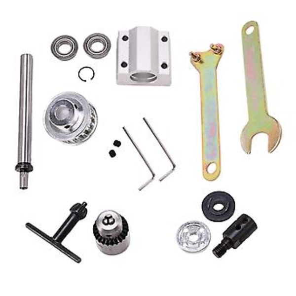 Inget DIY Skärande Slipande Spindel Trimmerbälte Jto Chuck Set S Svarv Acc