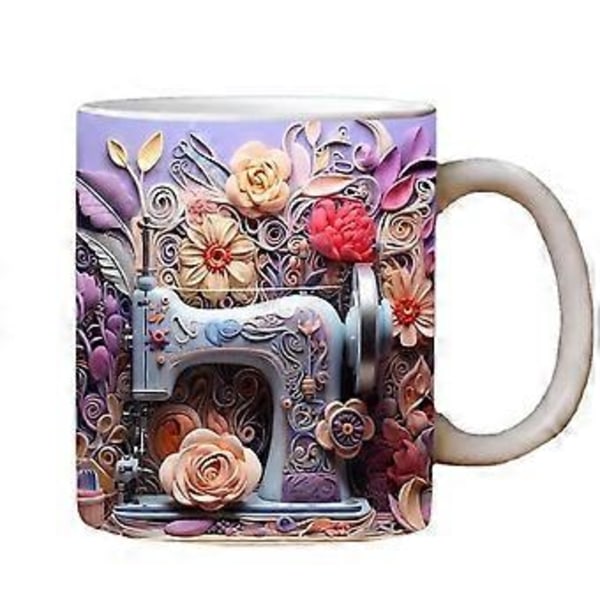 Ny 3D Syning Malet Krus 3D Rum Krus Boligindretning Krus Kaffekopper Rumdekoration og Display B