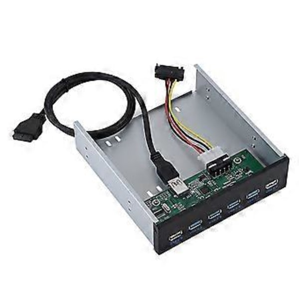 USB Frontpanel 19-pin till 4 o Frontpanel Frontpanel Förbättrad Hållbarhet