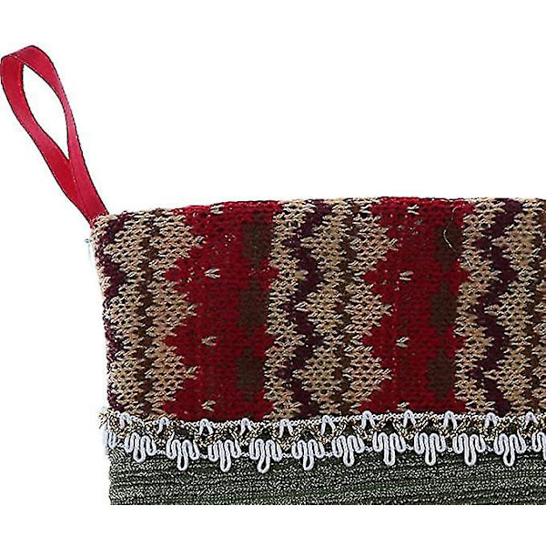Julstrumpor Mini Sockar Juldekorationer Presentpåsar För Barn Tomte Snögubbe Ren Trädgårdsdekorationer