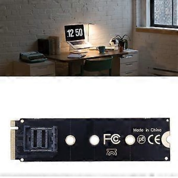 PCIE til M.2 NVME SSD Konverter Adapterkort til U.2 Riser Udvidelseskonverter U2