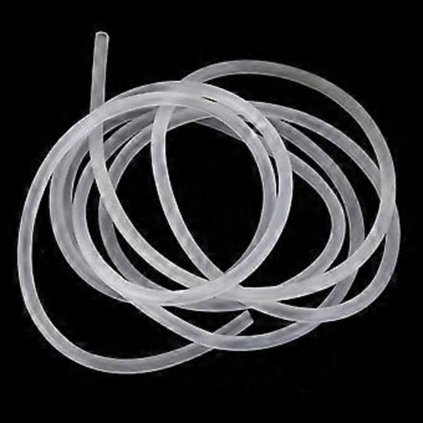 2M X 5Mm Klar Blød Plastik Akvarium Luftslange Dam Pumpe Fiske Rør