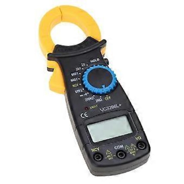 Ny Digital Clamp Multimeter AC för DC Volt Spänning Amp Ohm Elektronisk Testare Me