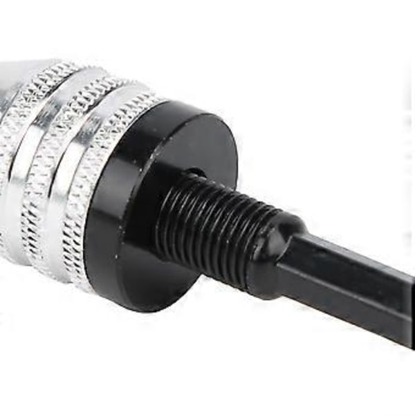 Chuckadapter Höghastighetsstål 1/4in Hex Skaft 3-Backs Borr Konverterare 0.3-6.5mm