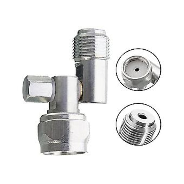 Mindre pistolmunnstykke forlengelsesstang, - F-7/8 tommers svingadapter for sprøyte