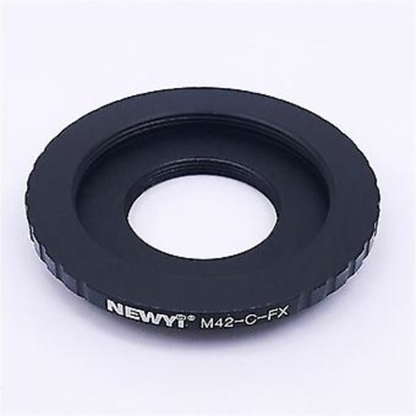 Newyi M42-c-fx Dubbeländamåls Mount Adapter Ring Metall För M42