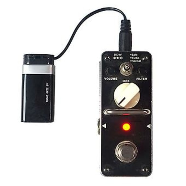9V Batteriklämma Konverterare Gitarr Effektpedal Batteri Strömförsörjning Adapter