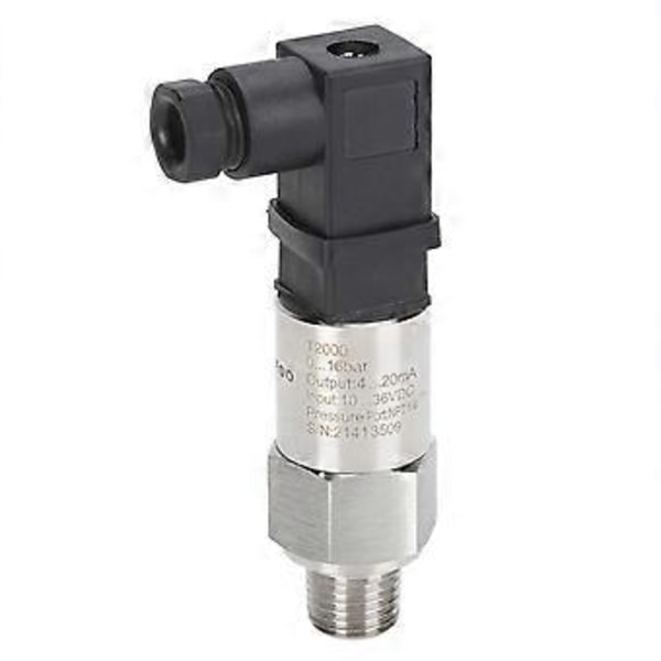 Trycktransmitter Transducer Sensor 420MA Utgång NPT1/4 för Luft Vatten DC 1036VSmall HIRSCHMANN