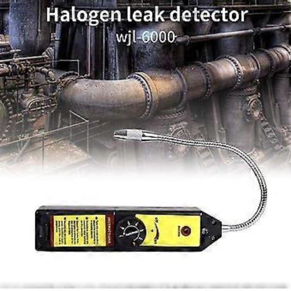 -6000 Freon Lækagedetektor Halogen Lækagedetektor Kølemiddel Hvac R22 R410a R134a R1234yf Cfcs Hcfc