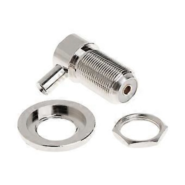 SO239 UHF Naaras Oikeakulmainen RF-liitin RG58 RG142 LMR195 Koaksiaalikaapelille