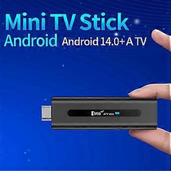 TV98 PRO ATV Android 13 8K Set Top Box TV BOX H313 Dual Band WIFI Röstfjärrkontroll TV BOX, 2+16G