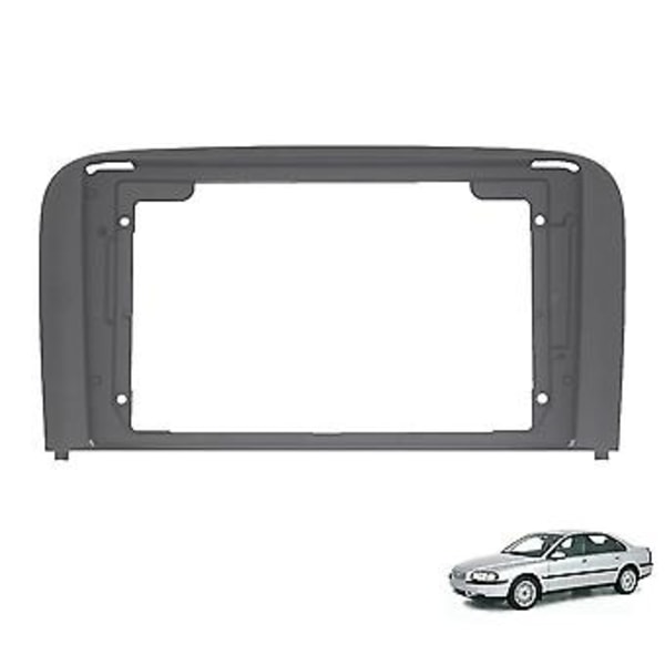 2din Bilradio Fascia For S80 1998-2006 Dvd Ramme Plate Adapter Monterings Dash Inat B