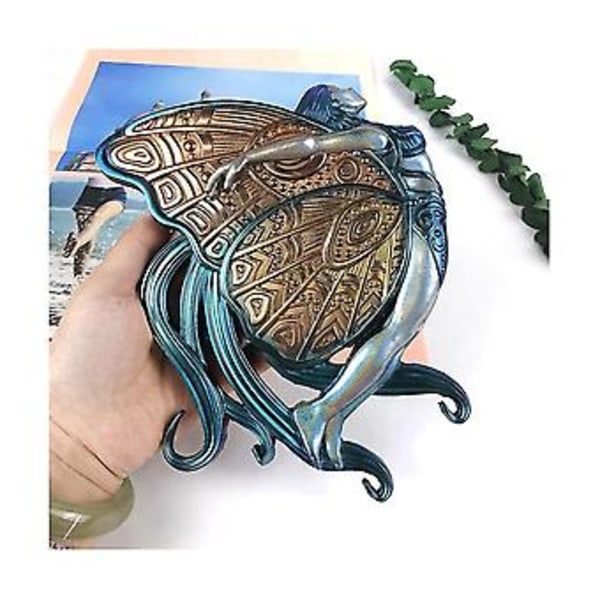 Pige Ornament Silikoneform Resin Epoxy Håndværksform Hjem Rotte