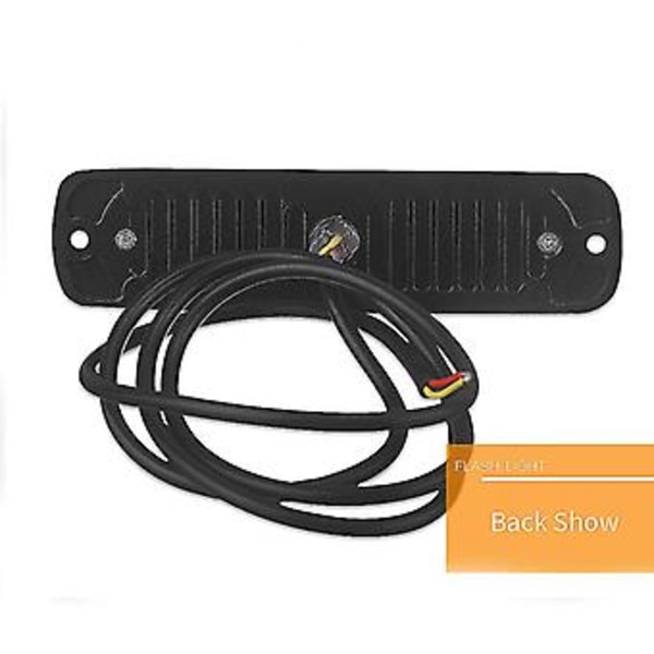 12v-24v 6led Flash Bil Køretøj Advarsels Strobe Blink