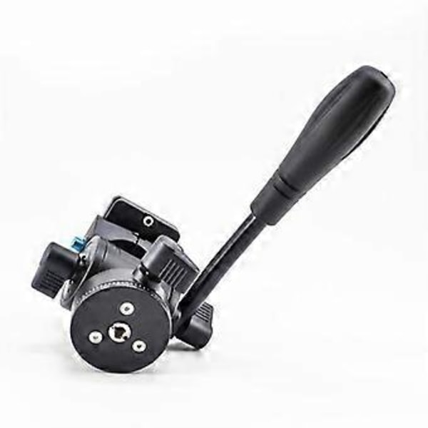 Mini Panoramahuvud Stativ Hydraulisk Vätska Video Dämpande Metallhuvud för Stativ Monopod Kamerahållare Ställ