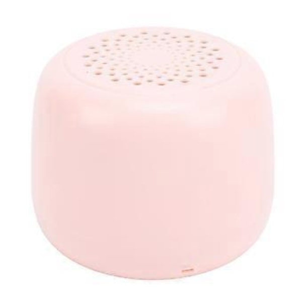 Bärbar Bluetooth-högtalare Stereoljud Lång batteritid Stöd för kort U Disk Kompakt högtalare för fest Resa Laptop Rosa