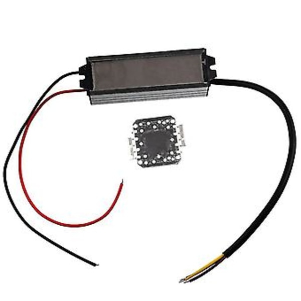 50W Hög Vit LED Lampa + Drivrutinsadapter Drivrutin Glödlampa