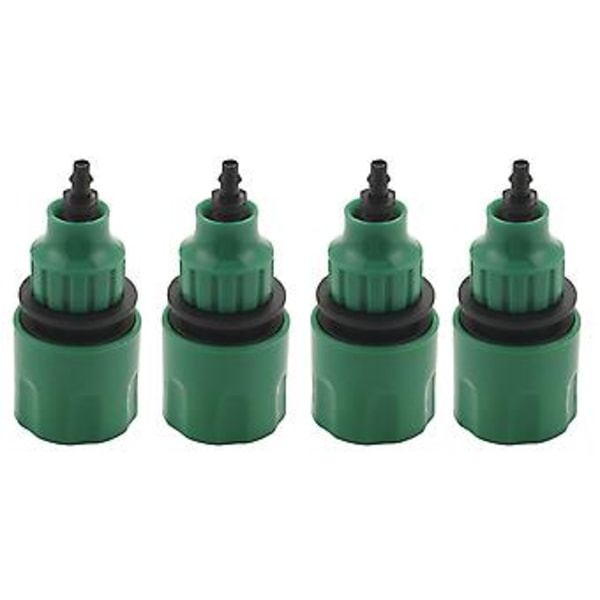 En Slangekobling Way Adapter Kran Kobling Fittings For Irrigat 4-pakning