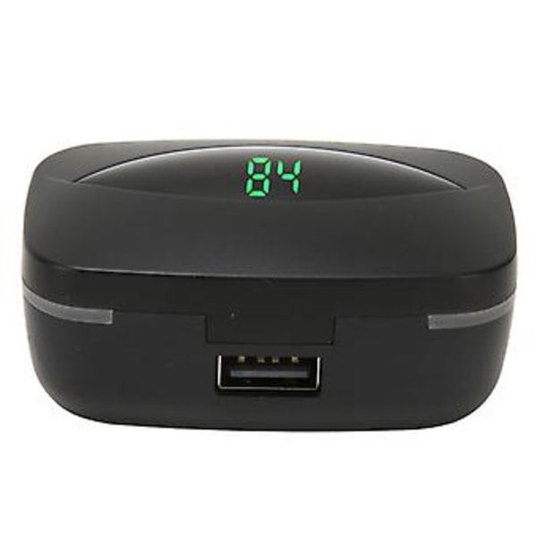 Bluetooth 5.3 Trådløse Øretelefoner IPX7 Vandtætte Tung Bas Støjreducerende Bluetooth Høretelefoner med Opladningsetui