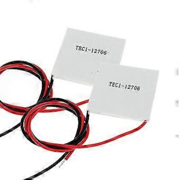 6 st TEC1-12706 K10 Termoelektrisk Kylare Peltier Element Moduler Halvledarkylning för Bilkylskåp