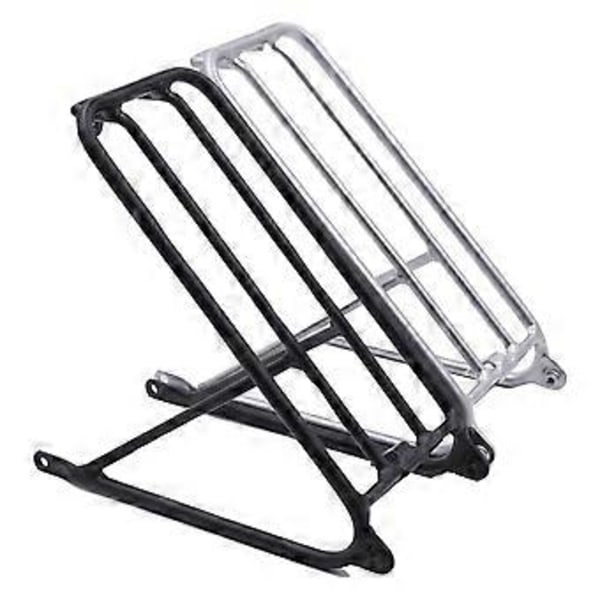Til foldecykel standard bagagebærer til standard bagagebærer cykelhylde tilbehør - Sølv