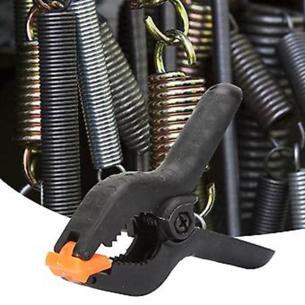 10 st Fjäder Nylonklämma Stark Klämkraft Mjuk Nos (4\")