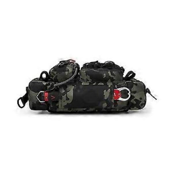 Multifunksjonell fiskeredskapsveske skulderveske messenger bag agnutstyr oppbevaring vanntett fiske