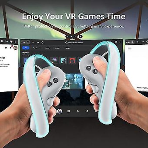 Ringbeskyttelse til 4 Vr Touch Beskyttelsesgreb Anti-bump Silic Ca
