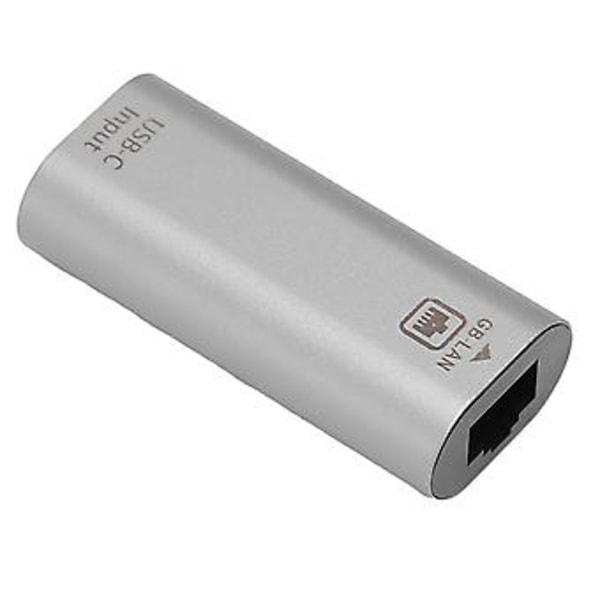 JORINDO Ethernet-sovitin, ei vaadi ohjainta, helppo käyttää TypeC-liitäntää, USBC Ethernet-sovitin puhelimille, tietokoneille ja tableteille