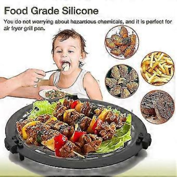 För Instant Vortex Air Fryers, 4 st Premium Gummi, Repskyddande Gummiskydd