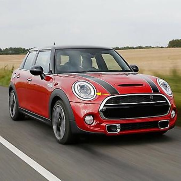 1 Pari Vasen Oikea Rengassarja Galvanoidut Sumuvalorenkaat Yhteensopiva 2007-2015 Mini 51137149905 51137