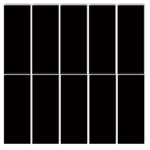 Sorte Infusible Transfer Ink Ark, 10 Stk. 11,5 cm X 30,5 cm Forudprintet Sublimeringspapir Til Di