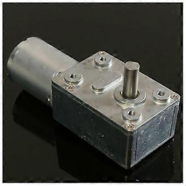 Gw370 12v 6rpm Reversibel Høj Orm Gearmotor Moment Turbo DC Motor 35a