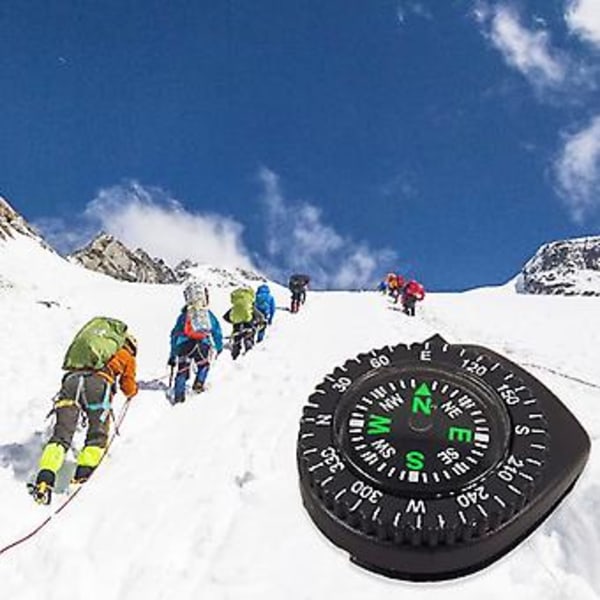 Nytt Hett Klockarmband Slip Navigation Kompass 5st Camp Överlevnadsverktyg