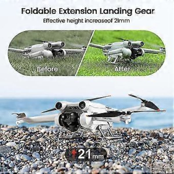 Startrc Mini 3 Pro Tilbehørssæt, Vandlandingsstel, Dji Mini 3 Pro Tilbehør Landingsstel