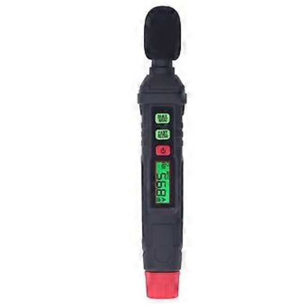 Ljudnivåmätare 30 till 130dB Hög Noggrannhet Flexibel Svarshastighet Ljud Decibel Tester