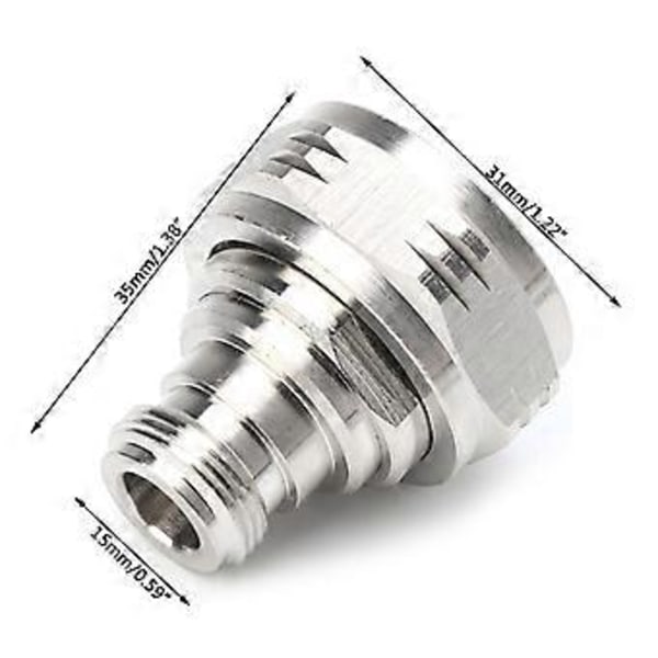 NK/L29J RF Mikrobølge Koaksial Adapter L29 7/16 DIN Hann Til N Hunn Kobling