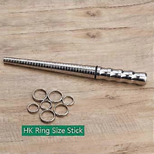 Ringmätare Verktyg Ring Dorn Stick Ring Mätsticka Metall Dorn