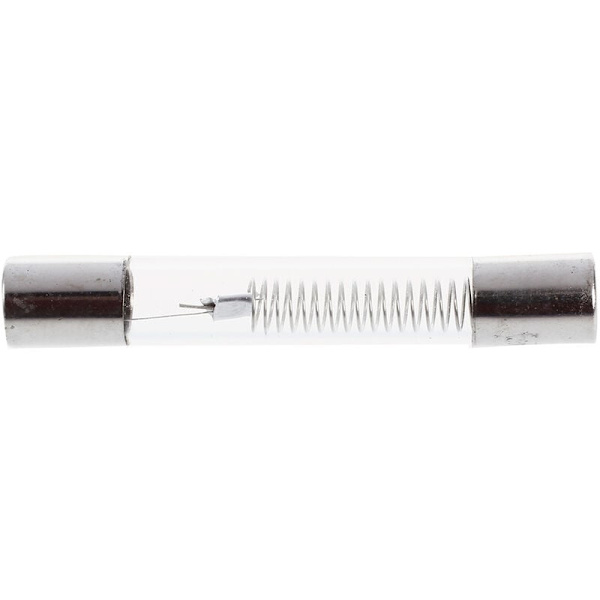 Mini-bølgeovn 0,7A 5KV aksial glassikringrør 6mm x 40mm, 5 stk.