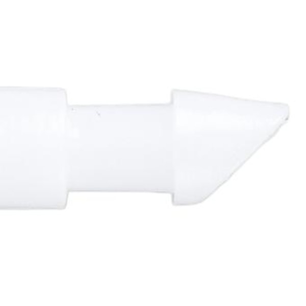 Armbågskoppling 90 Graders L-formad Barb PE Lika Diameter Röranslutning Adapter 4,2mm / 0,17in