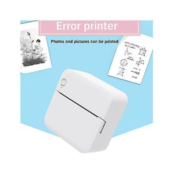 Mini Lomme Printer Memo Foto Printere Bærbar Tand Label Printer S Hjem
