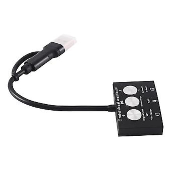 Type-c Usb Externt Ljud Spel K Sång Usb Till O 3.5mm Mikrofon O Adapter Ljud