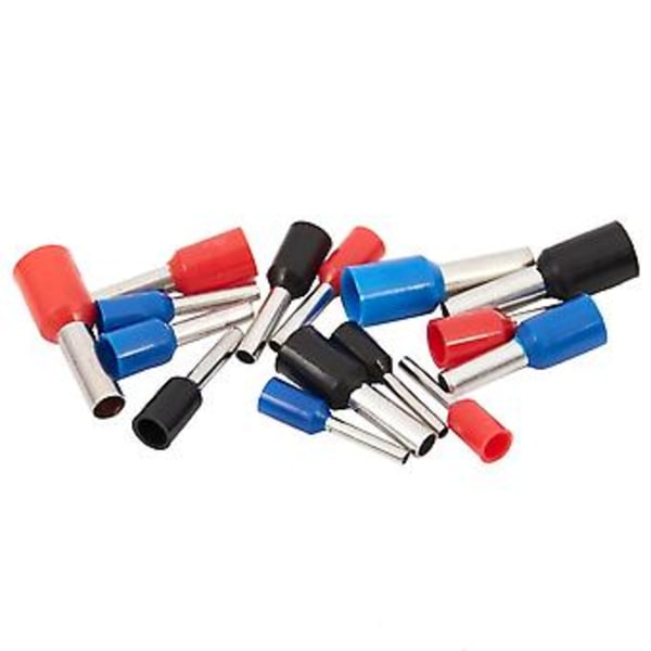 1065 st/set 3 Färger 22~12awg Tråd Koppar Krympkontakt Isolerad Sladdstift Ändhylsa