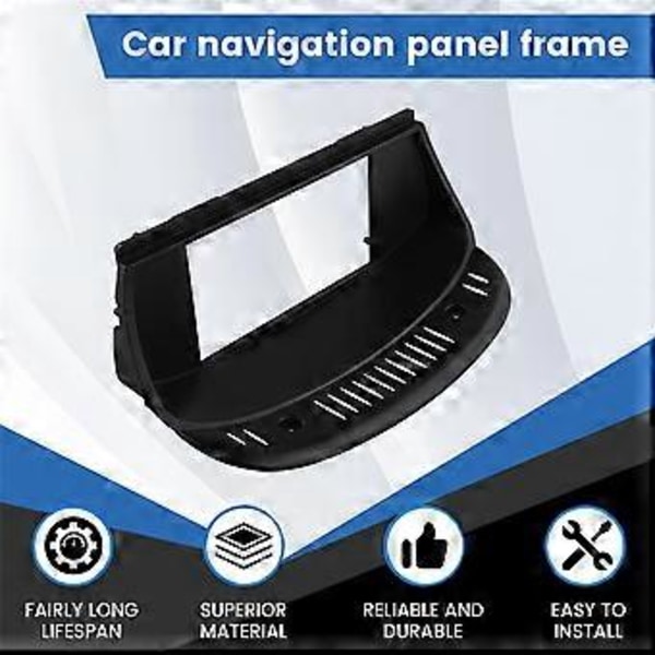 7 tommer bilramme fascia adapter Android radio instrumentbræt monteringspanel kit til E60 E61 E63 5-serie 2010